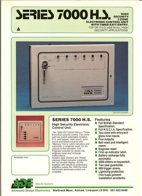 Big Brother To Logic 4 - Control Panels