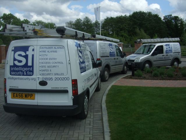 Intelligent Security and Fire vans