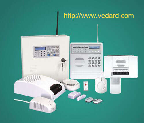 Professional home & business security alarm systems with siren, detector, security sensors, smoke detector