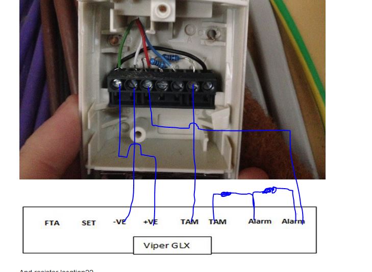 Switching Pir To Viper Glx Shock - Wiring Advice - Galaxy G2-20